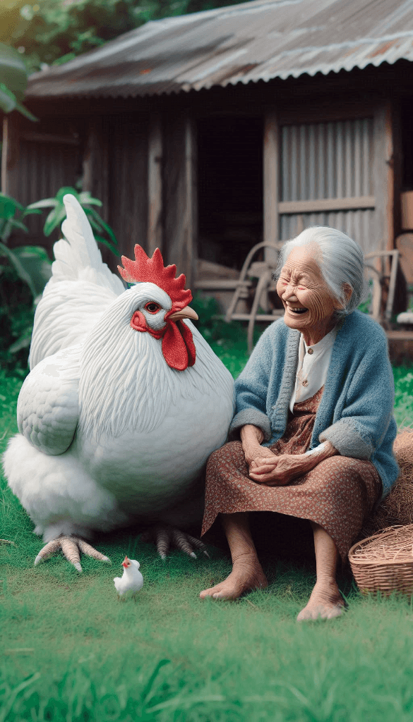 The Magic of Grandma's Garden: How AI Brought This Whimsical Chicken Tale to Life #digen ai# #Free AI Video Generator#