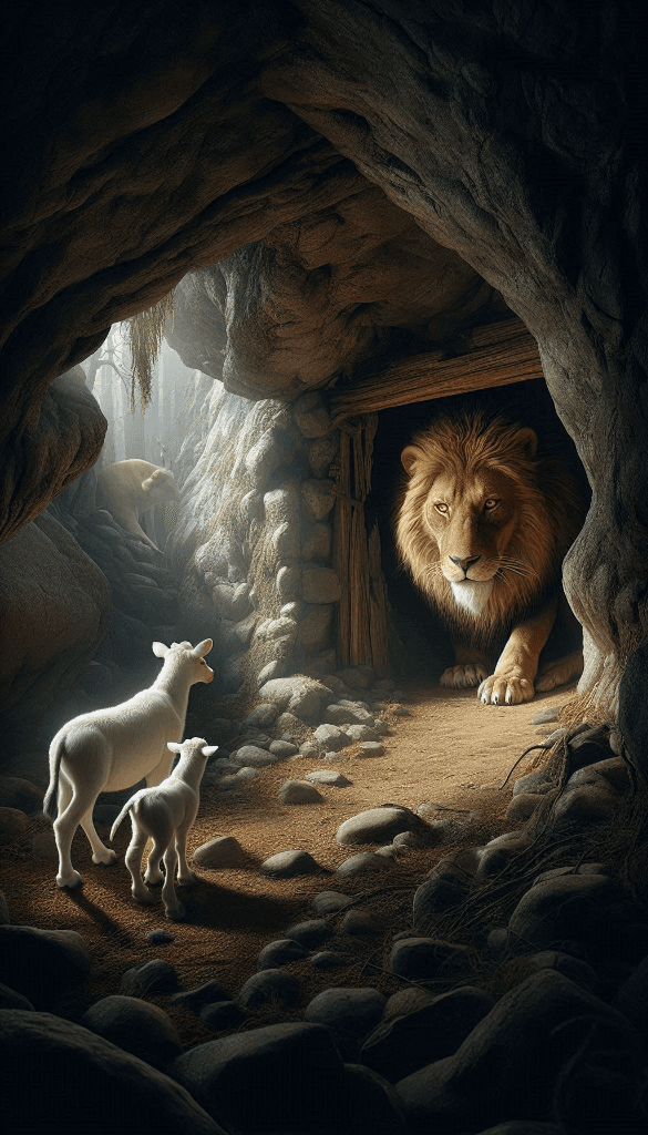 The Unlikely Friendship in the Cave: How AI Brings Magic to Life #digenai #FreeAIVideoGenerator