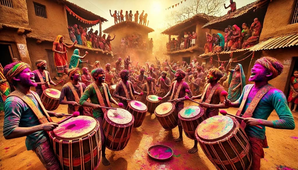 How AI Brought Holi's Joy To Life In One Click? #digen ai# #Free AI Video Generator#