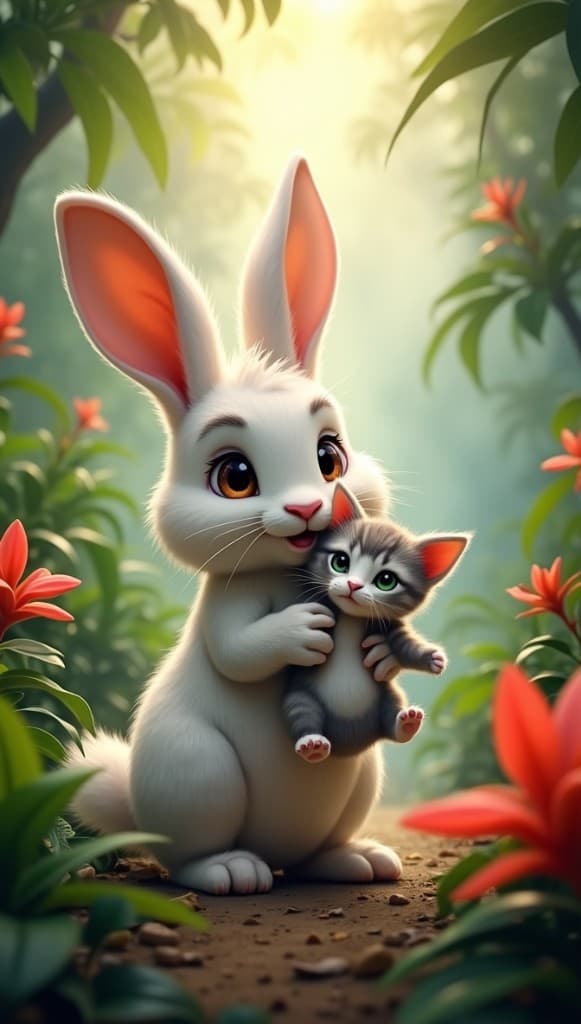 A Heartwarming Forest Tale: How AI Makes Your Creativity Bloom #digen ai #FreeAIVideoGenerator