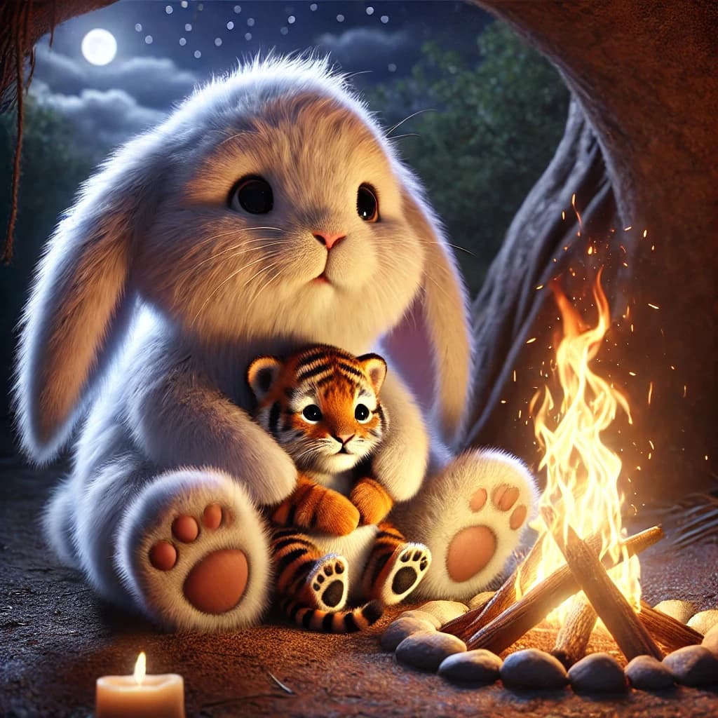 A Magical Friendship Under the Stars: How AI Brings Whimsical Stories to Life #digen ai# #Free AI Video Generator#