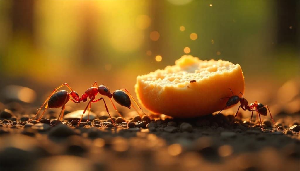 The Ants' Feast: How AI Brought This Tiny World to Life #digenai #FreeAIVideoGenerator
