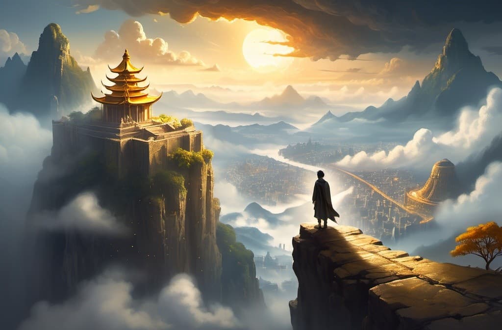 Capturing Eternity: How AI Brought a Mountain's Whisper to Life #digen ai #FreeAIVideoGenerator
