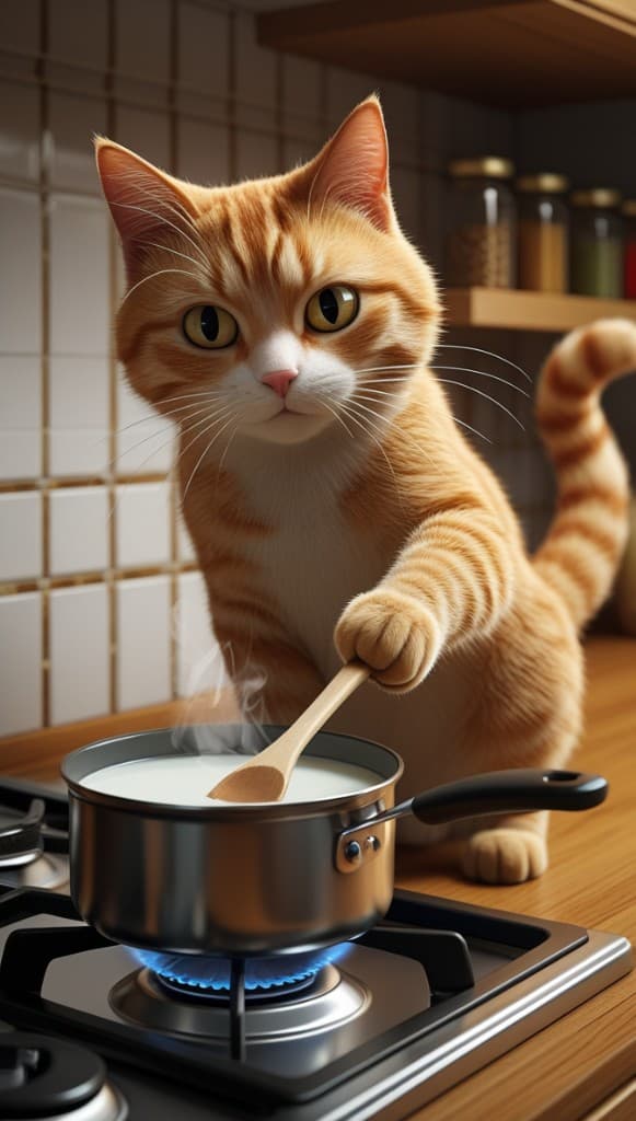 How Miso The Cat Chef Became A Viral Sensation With AI Video Magic #digen ai# #Free AI Video Generator#