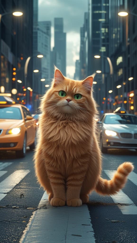 How One Cat Captivated a City with AI Video Magic #digen ai# #Free AI Video Generator#