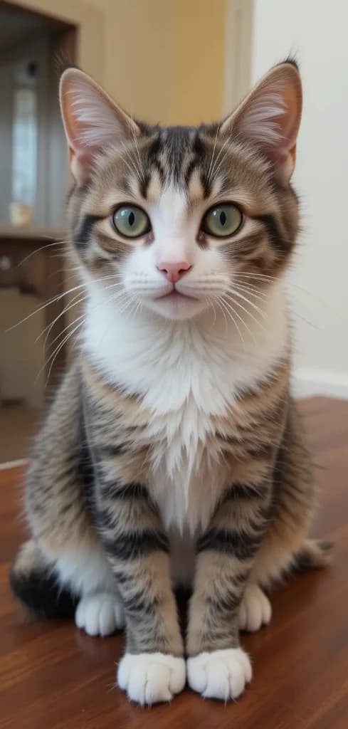The Enchanted Tabby: How AI Brought a Cat's Serene Moment to Life #digen ai# #Free AI Video Generator#