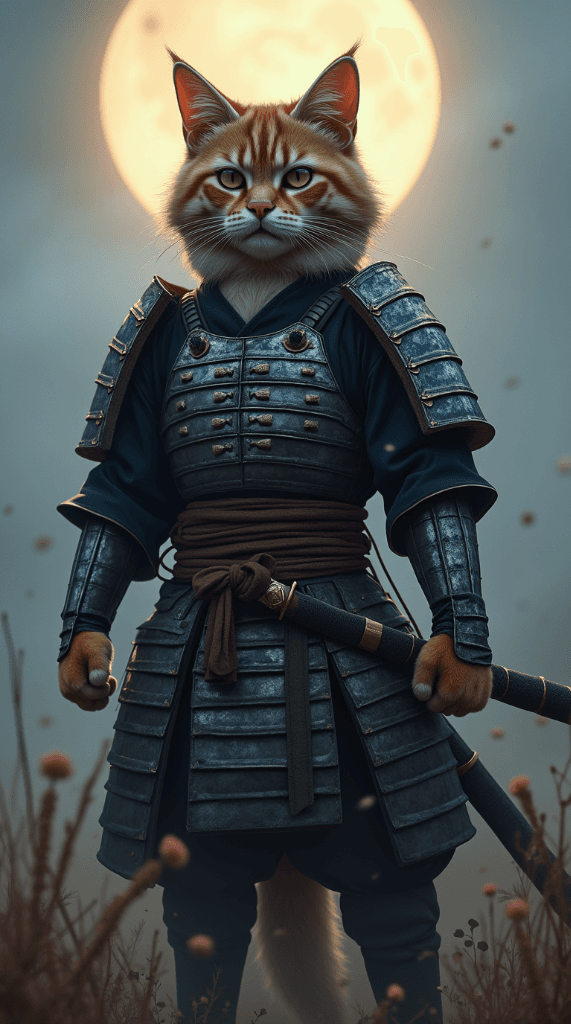 How AI Brought a Samurai Cat Warrior to Life – And How You Can Too! #digenai #FreeAIVideoGenerator