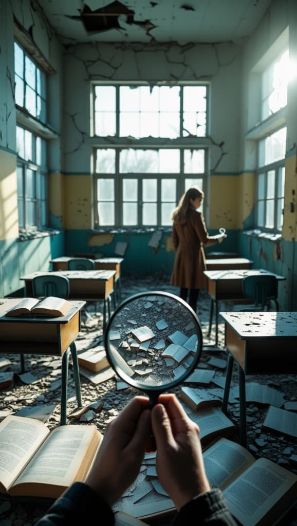 Unearthing Hidden Stories: How AI Brought an Abandoned Classroom Back to Life #digen ai #FreeAIVideoGenerator