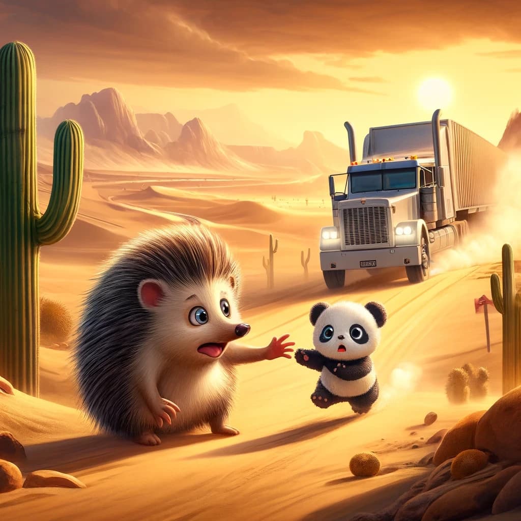 Desert Adventures Unleashed: How AI Brought Two Friends' Journey to Life #digen ai #FreeAIVideoGenerator