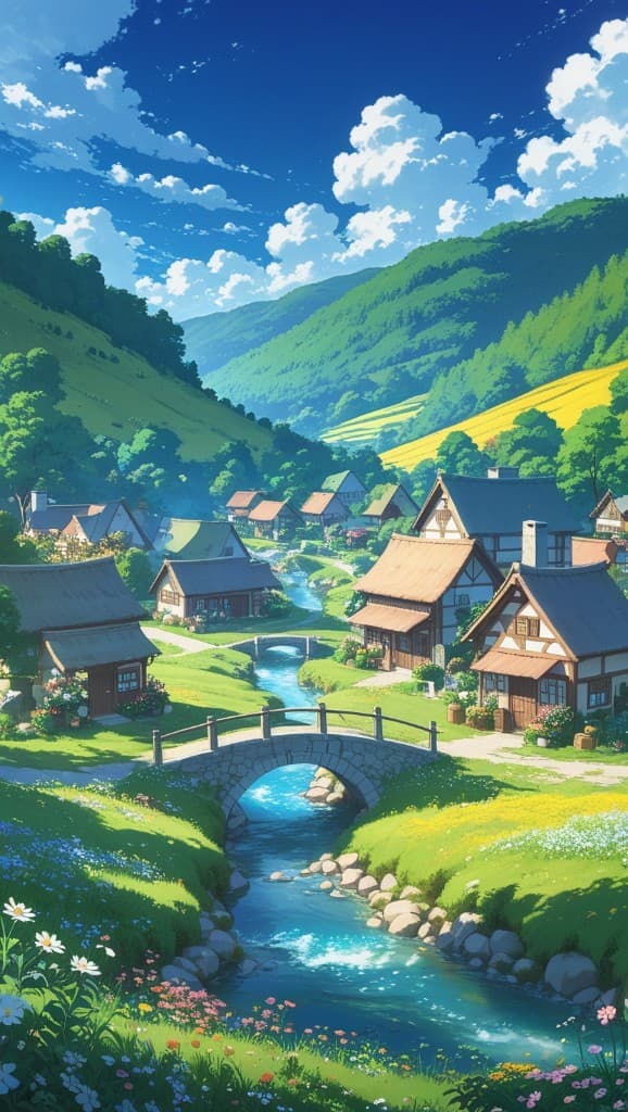 How AI Brought a Hidden Village to Life: Your Free Video Creation Journey #digen ai #FreeAI
