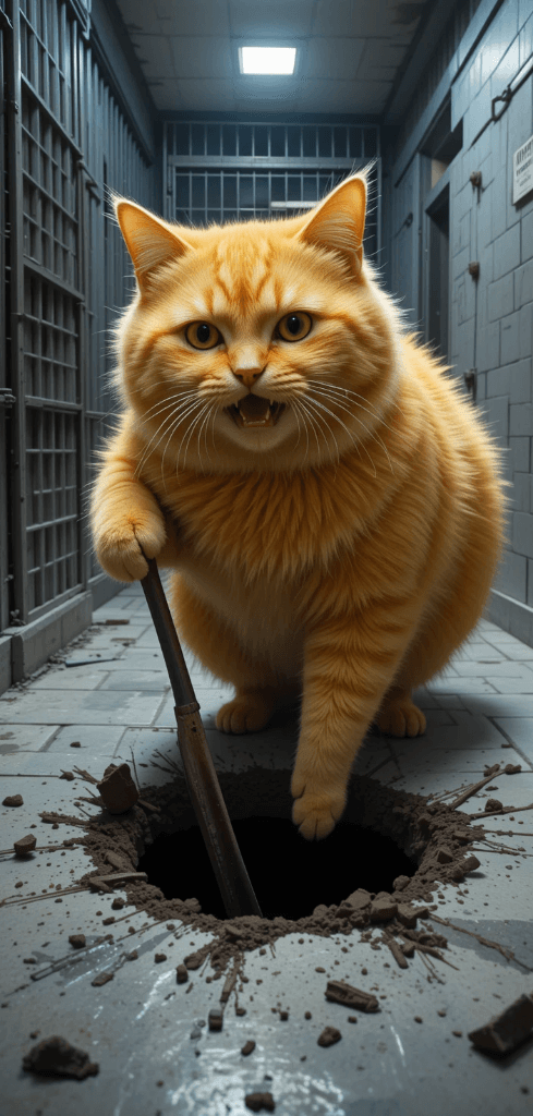 How One Clever Cat Broke Out of Prison—and How You Can Make Your Own AI Escape Story #digen ai #FreeAI