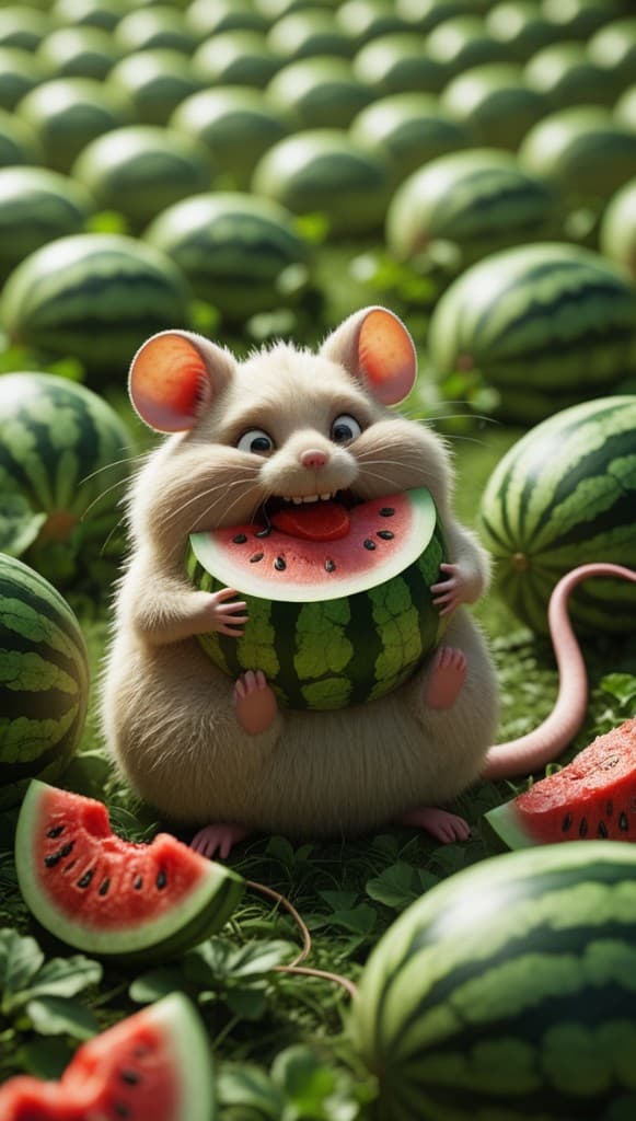 How AI Brought Mimi’s Watermelon Adventure to Life #digen ai #FreeAIVideoGenerator
