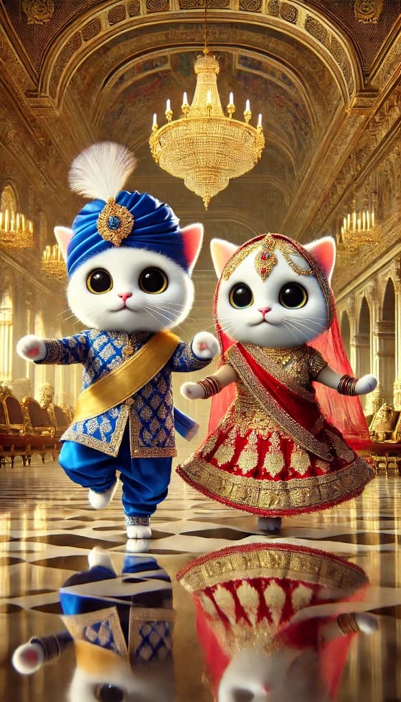 How Two Tiny Dancers Became a Palace Sensation with AI Video Magic #digen ai# #Free AI Video Generator#