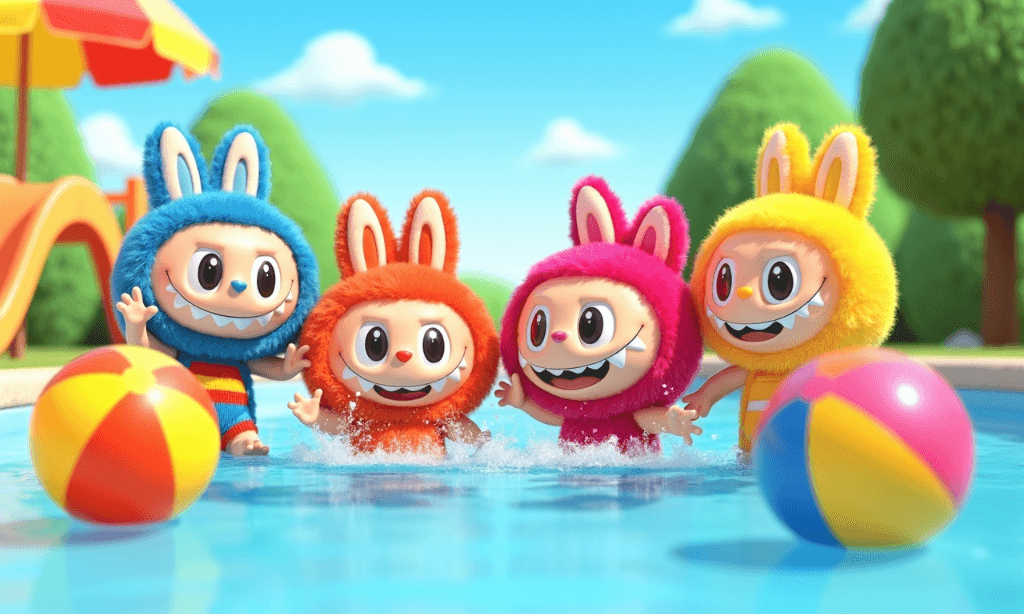 How AI Brought Splashy Summer Fun to Life: Your Guide to Easy Video Creation #digen ai #FreeAI