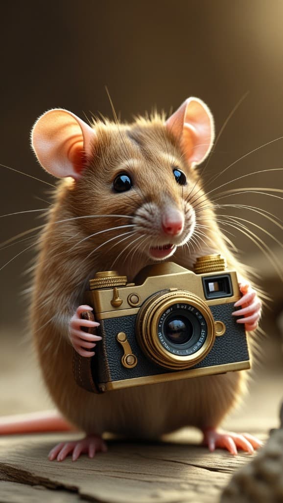 How a Golden Mouse Captured Magic with AI: Your Free Video Adventure Awaits #digen ai #FreeAI