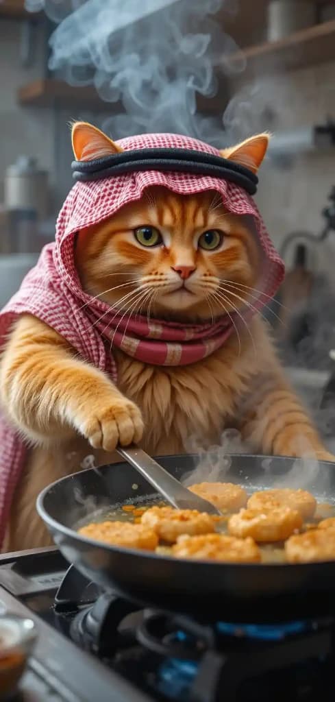 When a Cat Chef Took Over My Kitchen—and How AI Made It Possible #digenai #FreeAIVideoGenerator