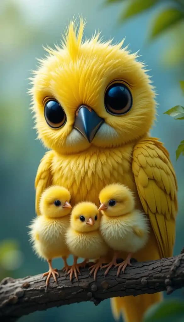 How a Wise Owl Taught Baby Chicks Magic—And How You Can Create It Too! #digen ai #FreeAIVideoGenerator