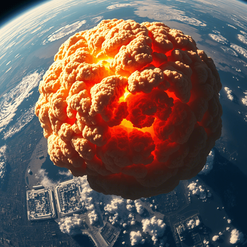 From Chaos to Creativity: How AI Brought This Explosive Scene to Life #digen ai# #Free AI Video Generator#