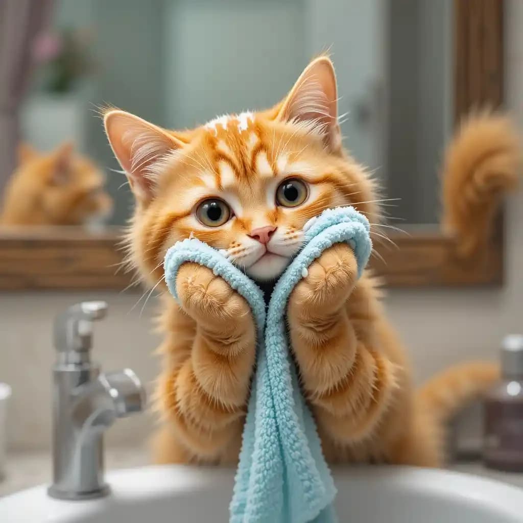 How One Cat’s Bathroom Adventure Became a Viral AI Masterpiece #digen ai #FreeAIVideoGenerator