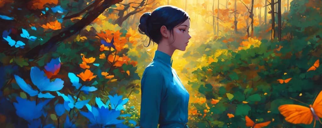 Discovering Ancient Magic in the Golden Woods: How AI Brought My Adventure to Life #digen ai #FreeAIVideoGenerator