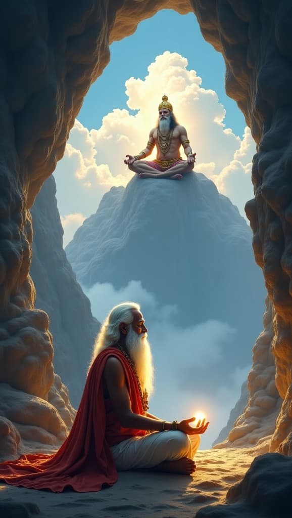 Unlocking Ancient Wisdom: How AI Brings Meditation Scenes to Life #digenai #FreeAIVideoGenerator