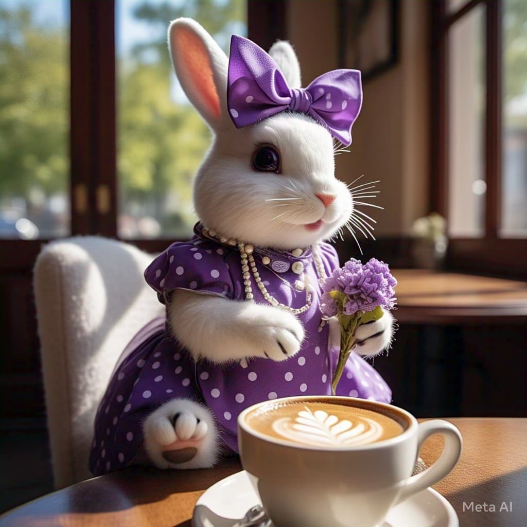 How This Whimsical Rabbit’s Café Became Viral With AI Video Magic! #digen ai# #FreeAIVideoGenerator#
