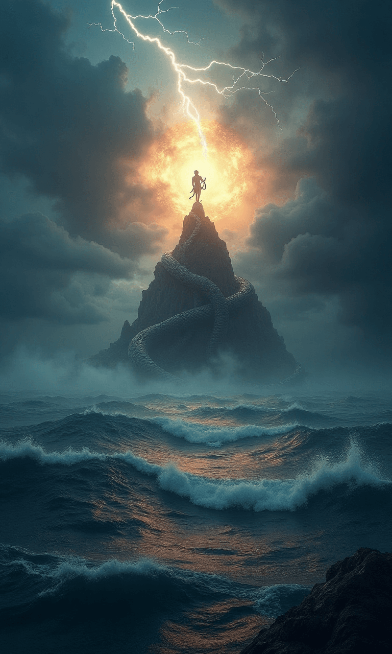 Conquering Storms and Serpents: How AI Brings Mythical Adventures to Life #digenai #FreeAIVideoGenerator