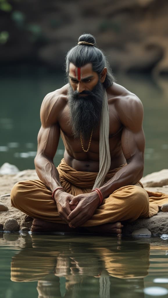 Unlocking Ancient Wisdom: How AI Brought This Mystic’s River Ritual to Life #digen ai# #FreeAIVideoGenerator#