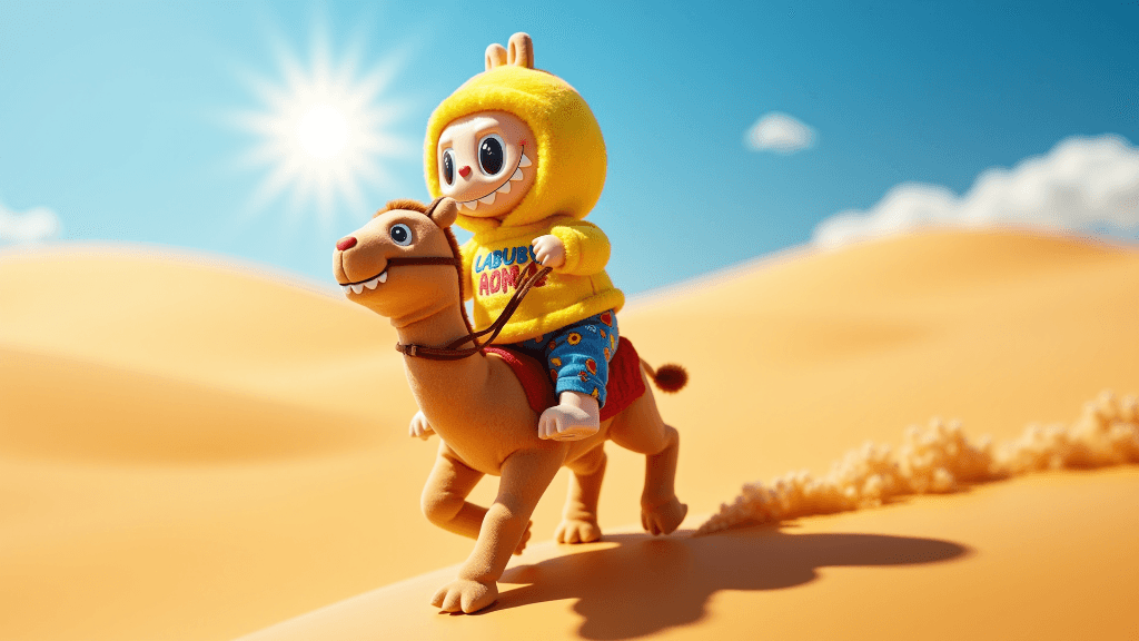 How AI Brought Lila’s Desert Camel Adventure to Life #digenai #FreeAIVideoGenerator
