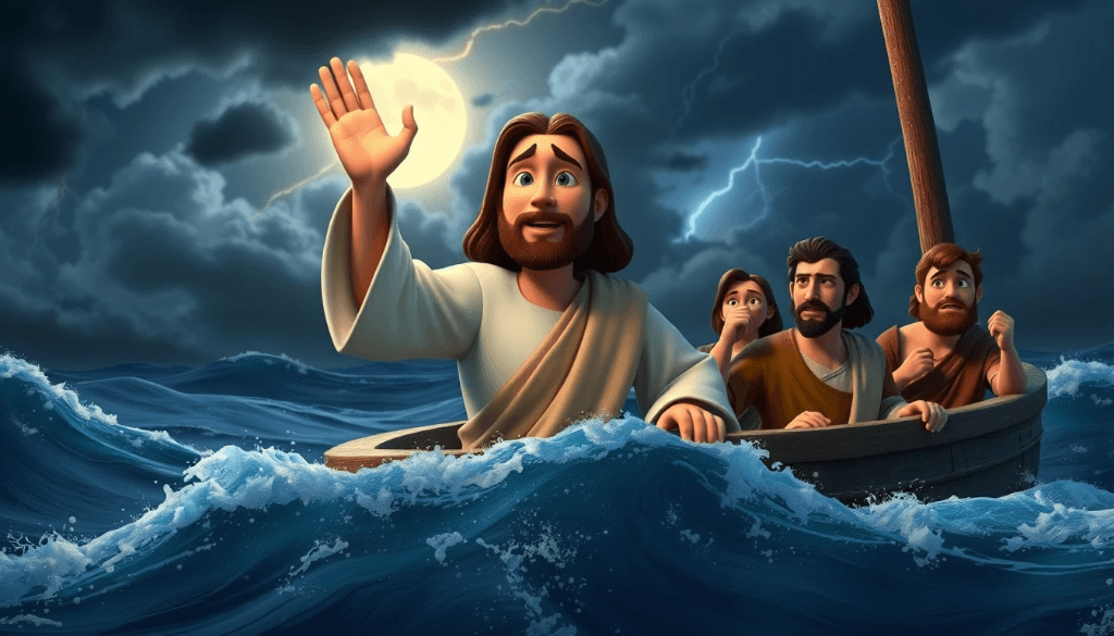 How AI Brought Biblical Drama to Life: Creating Stormy Masterpieces with Digen AI #digenai #FreeAIVideoGenerator