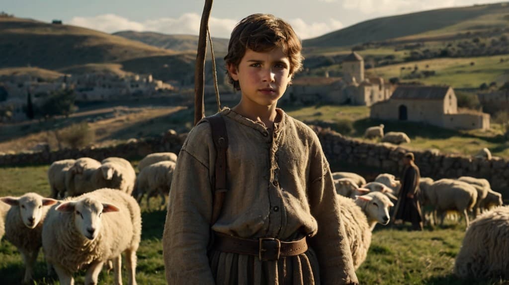 From Pasture to Pixel: How AI Brought a Shepherd’s Serenity to Life #digen ai #FreeAIVideoGenerator