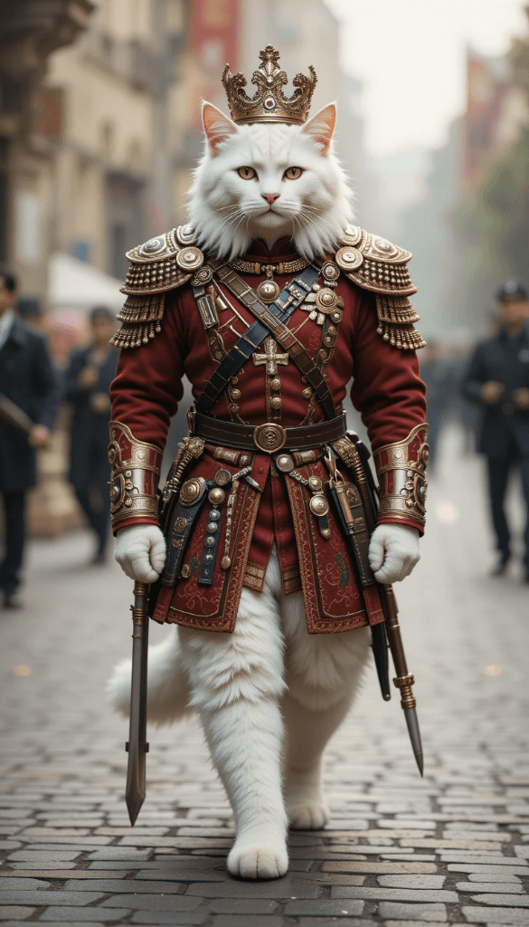 How One Cat Became King: Crafting Royal Adventures with AI Video Magic! #digen ai# #Free AI Video Generator#