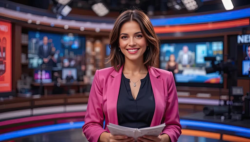 How a News Anchor Revolutionized Her Studio with AI Video Tech #digenai #FreeAIVideoGenerator