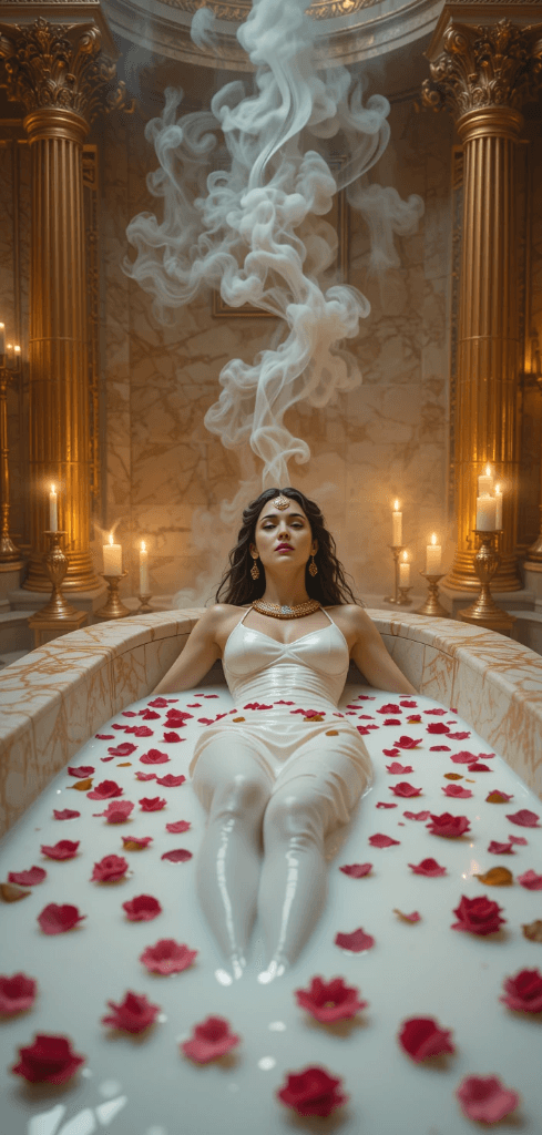 How to Turn a Luxurious Bath Scene into a Magical AI Video in Seconds #digen ai #FreeAIVideoGenerator