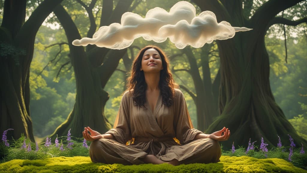 Unlocking Nature's Mysteries: How AI Brought a Meditative Forest Scene to Life #digen ai #FreeAIVideoGenerator