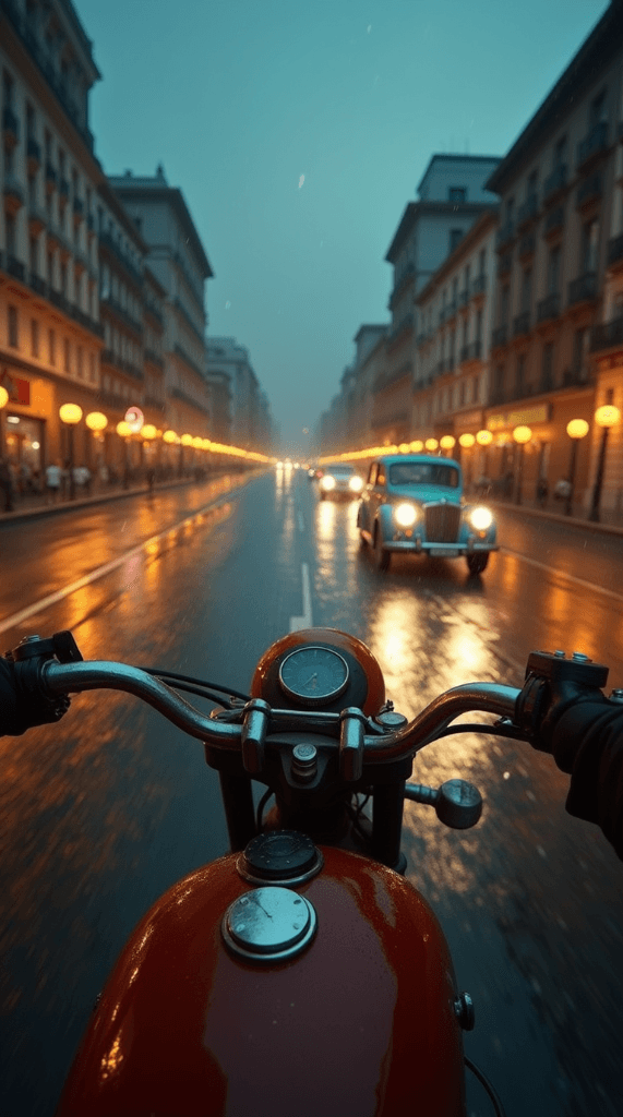 Riding Through Time: How AI Brought My Dusk Ride to Life #digen ai #FreeAIVideoGenerator