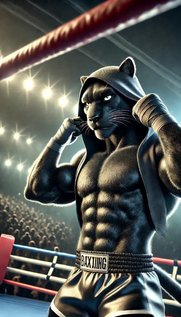 How AI Brought a Panther Boxer to Life: Your Free Guide to Creating Viral Videos #digen ai #FreeAIVideoGenerator