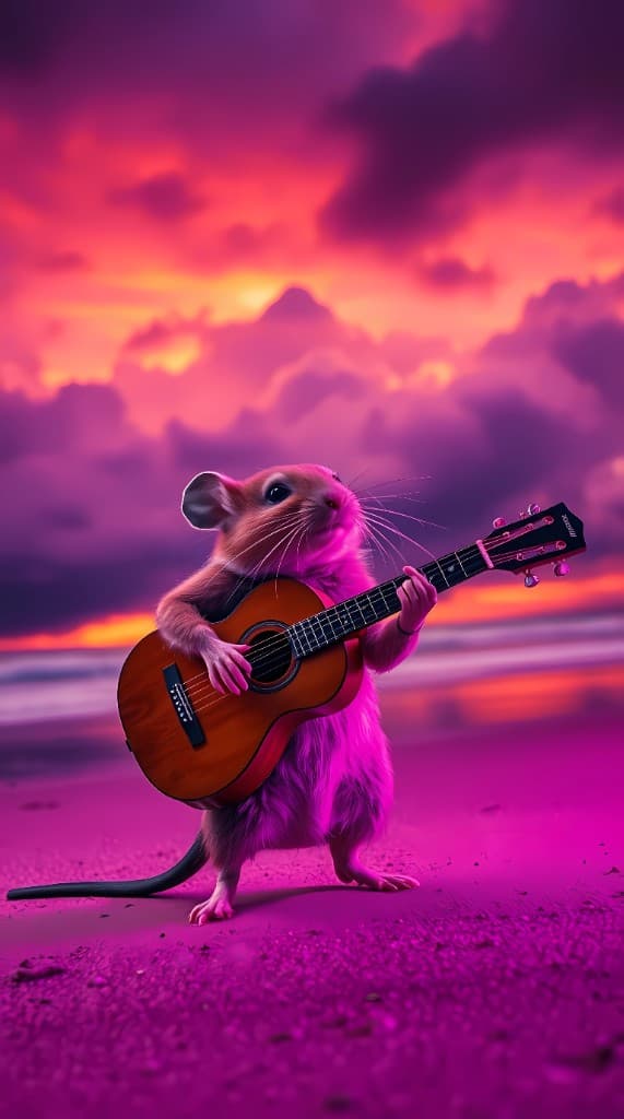 How a Tiny Guitarist Hamster Captivated Millions with AI Video Magic #digen ai# #FreeAIVideoGenerator#