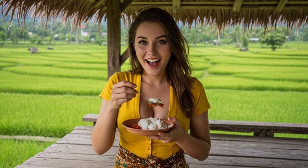 How AI Brought My Serene Mealtime Moment to Life #digenai #FreeAIVideoGenerator