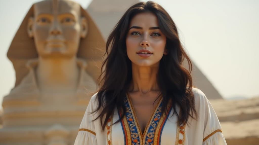 How Did She Bring Ancient Egypt’s Mysteries To Life With AI? #digen ai #FreeAIVideoGenerator