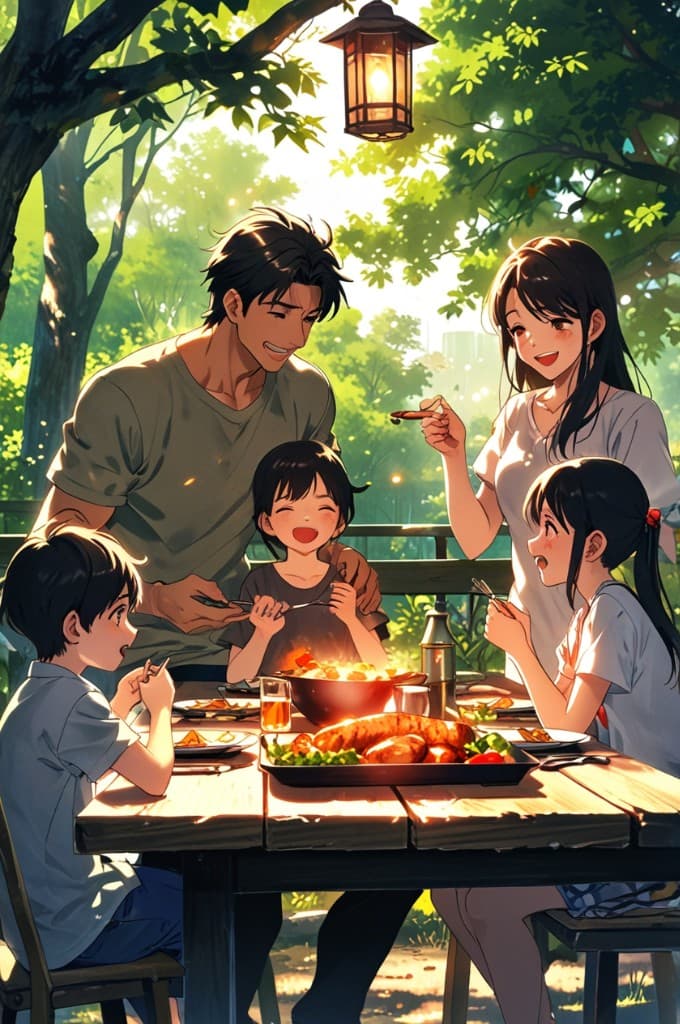 How This Family’s Cozy Dinner Became Viral Magic With AI #digen ai# #Free AI Video Generator#