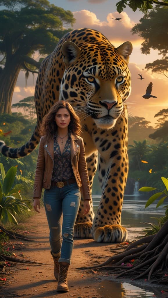 How I Captured the Untamed Jungle with AI Video Magic #digen ai #FreeAIVideoGenerator