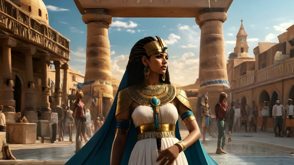 Unveiling Ancient Egypt: How AI Brings History to Life with One Click #digen ai #FreeAIVideoGenerator