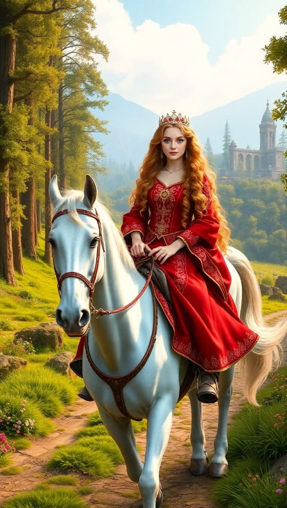 How a Noblewoman’s Forest Journey Became Your Next Viral Video Idea #digenai #FreeAIVideoGenerator