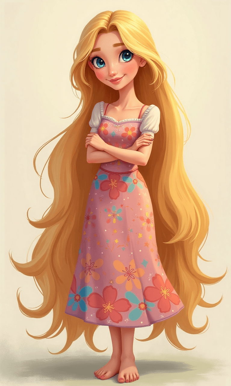How a Girl’s Floral Dress Sparked a Magical AI Video Revolution #digen ai #FreeAIVideoGenerator