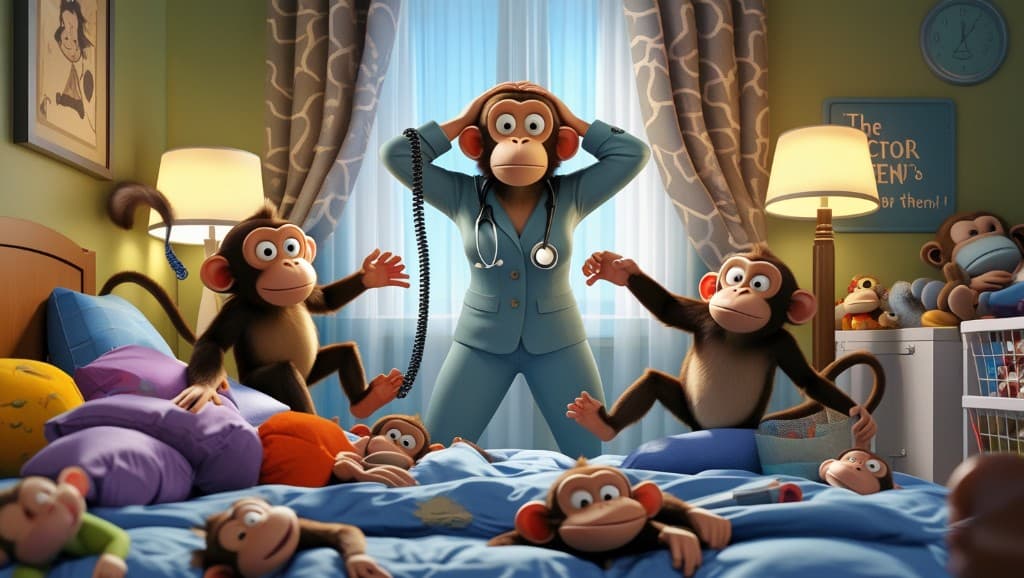 Monkey Business Gone Viral: How AI Brings Playful Chaos to Life #digen ai #FreeAIVideoGenerator
