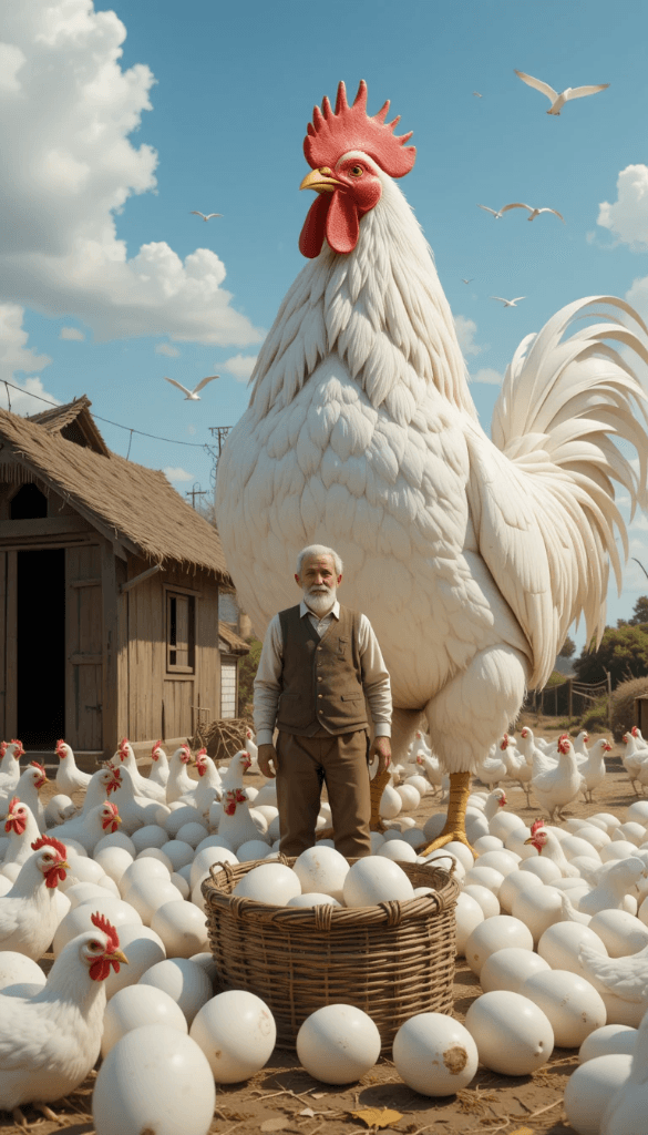 How an Old Farmer’s Giant Rooster Became an Internet Sensation (And How You Can Too!) #digen ai #FreeAIVideoGenerator