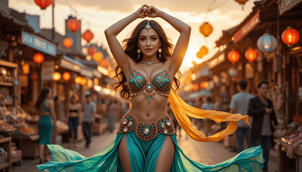 How One Dancer Used AI To Bring Her Market Performance To Life #digen ai #FreeAIVideoGenerator