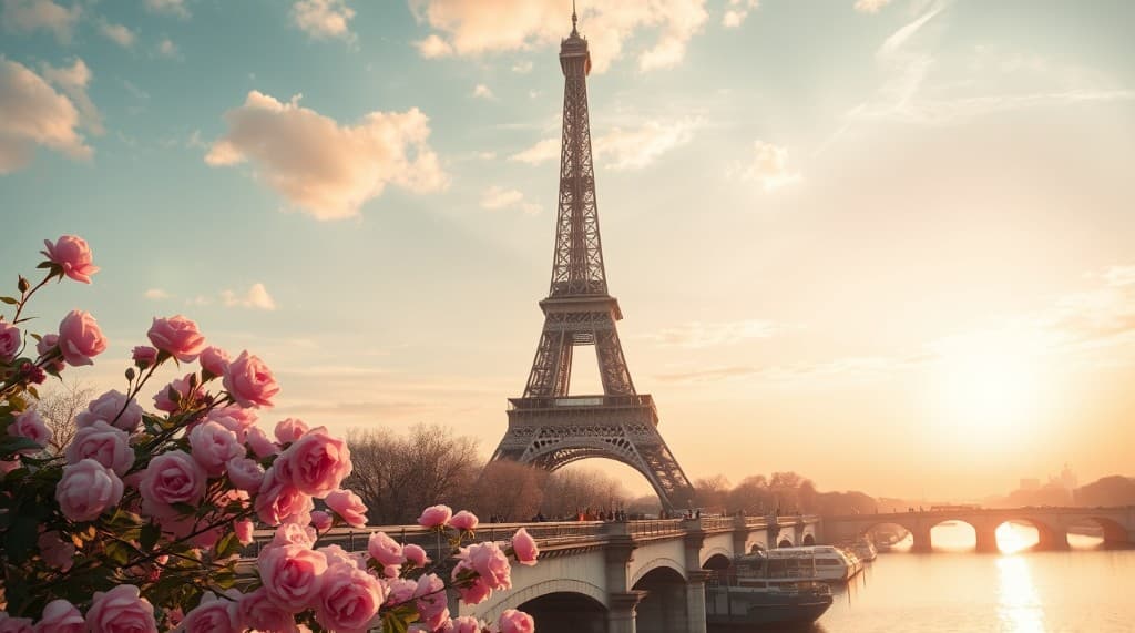 How AI Brought Paris' Most Romantic Sunset to Life—and How You Can Too! #digen ai# #Free AI Video Generator#