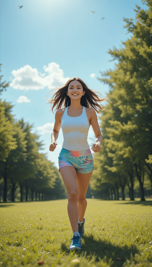 How AI Captured Emma's Joyful Park Run Magic #digen ai# #Free AI Video Generator#
